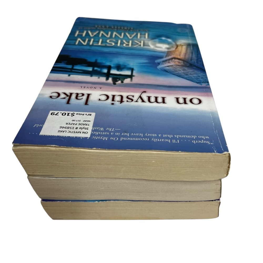 Kristin Hannah Book Lot/3 On Mystic Lake/Summer Island/The Things We Do For Love - Picture 6 of 7